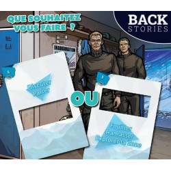 BACK STORIES SEULE SOUS LA GLACE